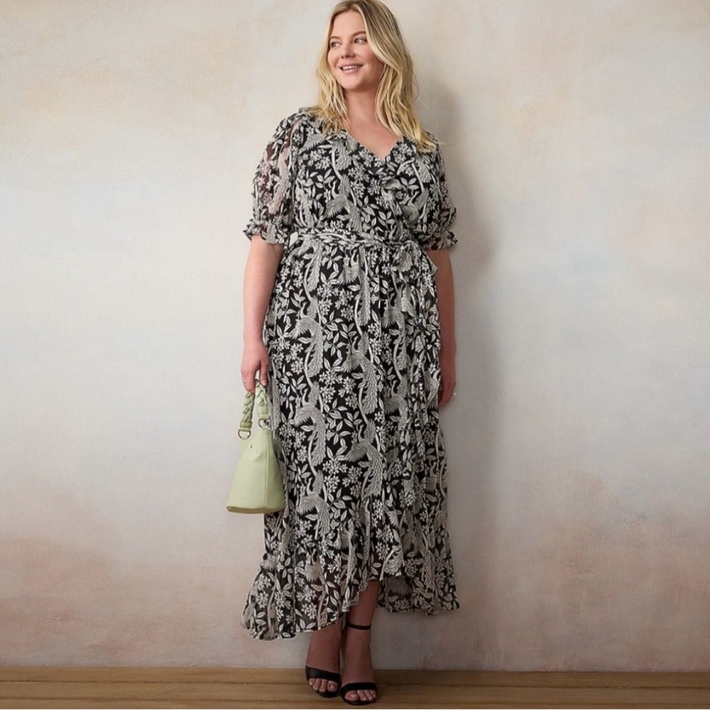 Lauren Conrad Floral Maxi Dress | NWT Size 4X